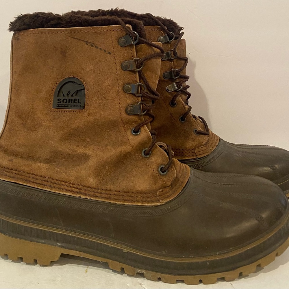 Sorel Men's Brown and Tan Boots